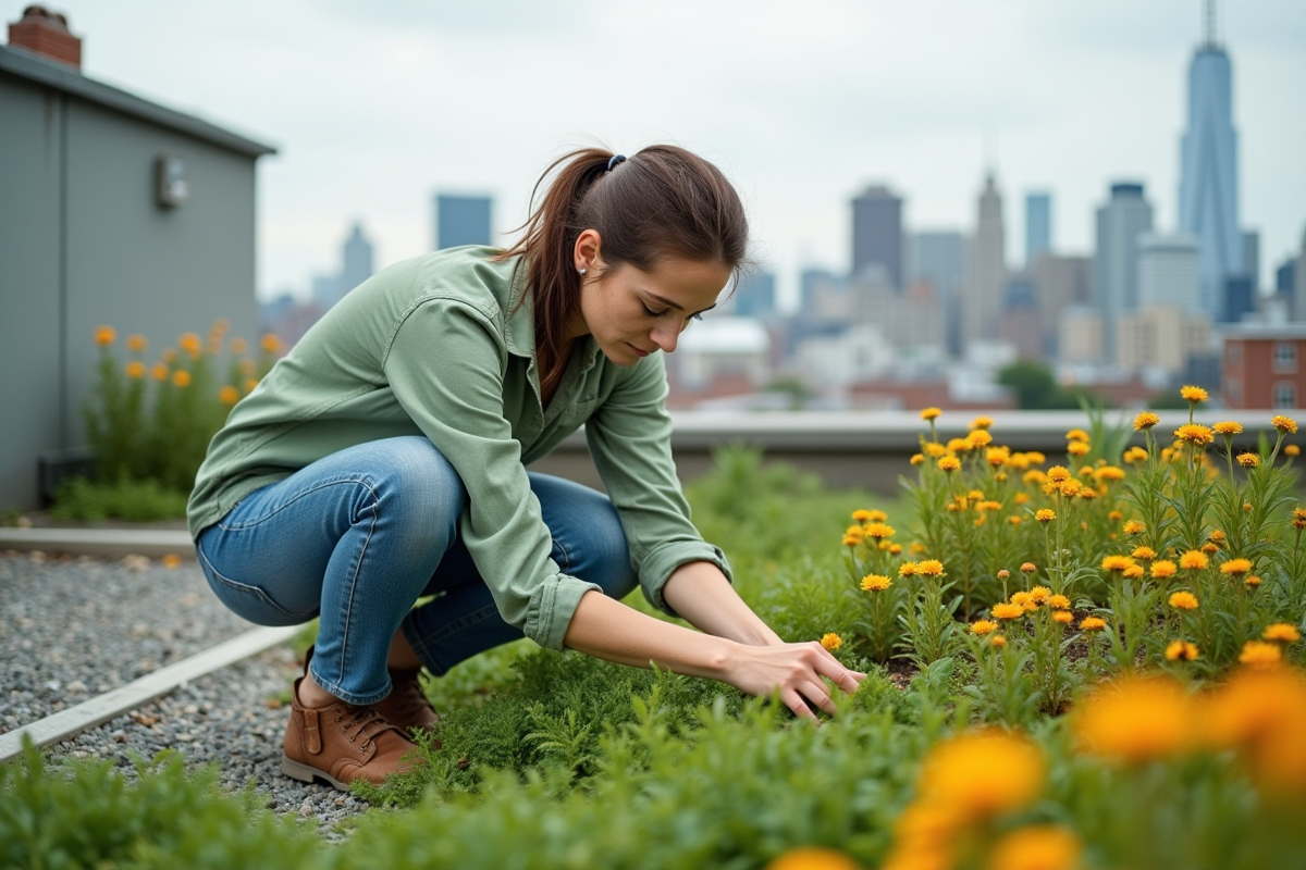 Les toits verts et leurs avantages environnementaux
