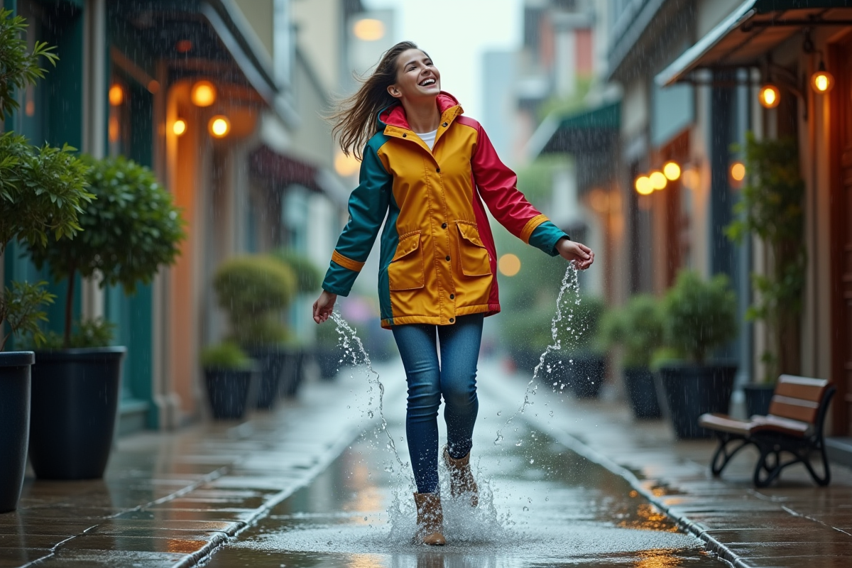 Bonheur sous la pluie : stratégies pour se sentir heureux malgré le mauvais temps