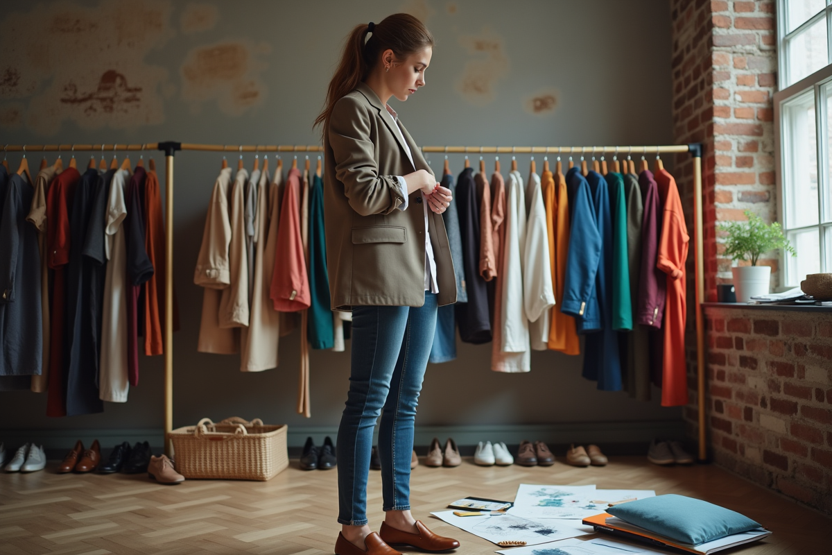 Différence entre styliste et designer : explication des rôles et responsabilités